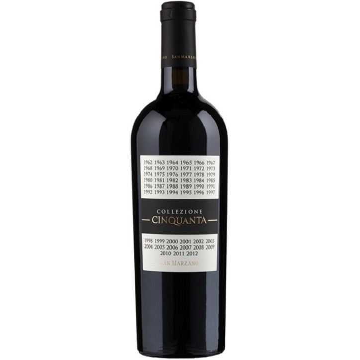 Collezione Cinquanta Primitivo Negroamaro Cantine San Marzano Collezione Cinquanta Primitivo Negroamaro Cantine San Marzano