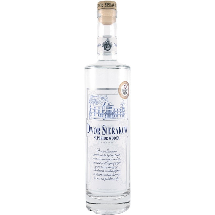 Dwór Sieraków Superior Wódka 0,5 L Dwór Sieraków Superior Wódka 0,5 L