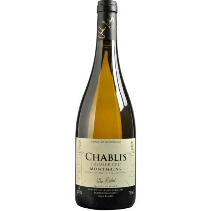 Julien Baillard Chablis 1er Cru Montmains AOC Julien Baillard Chablis 1er Cru Montmains AOC