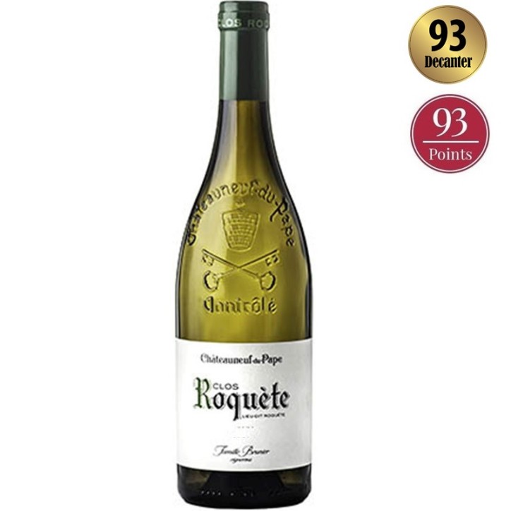 Domaine La Roquete Clos la Roquete Blanc Chateauneuf-du-Pape AOC Domaine La Roquete Clos la Roquete Blanc Chateauneuf-du-Pape AOC