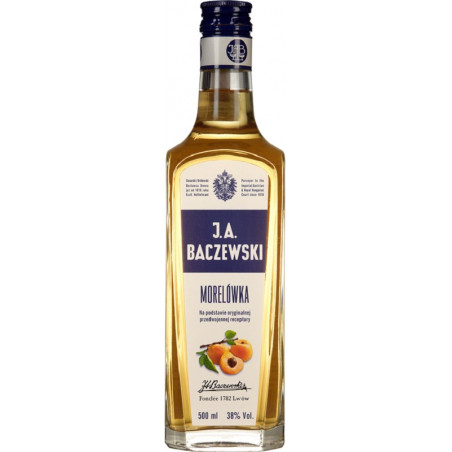 Wódka smakowa J.A. Baczewski Morelówk