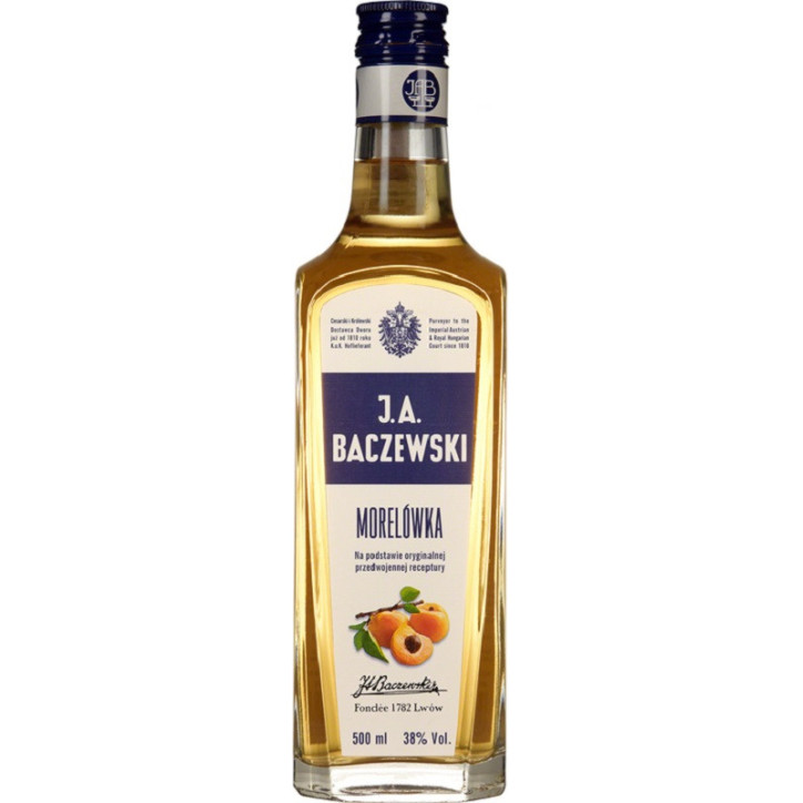 Wódka smakowa J.A. Baczewski Morelówk Wódka smakowa J.A. Baczewski Morelówk