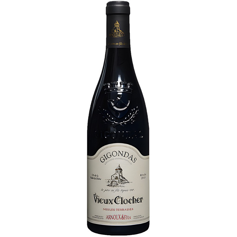 Vieux Clocher Gigondas Nobles Terrasses Rouge