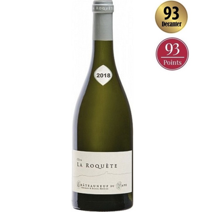 Domaine La Roquete Clos la Roquete Blanc Chateauneuf-du-Pape AOC Domaine La Roquete Clos la Roquete Blanc Chateauneuf-du-Pape AOC