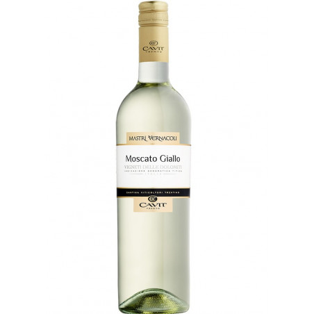 Cavit Mastri Vernacoli Moscato Giallo Trentino DOC