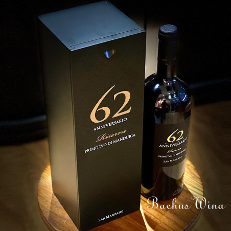 San Marzano Anniversario 62 Primitivo di Manduria Riserva