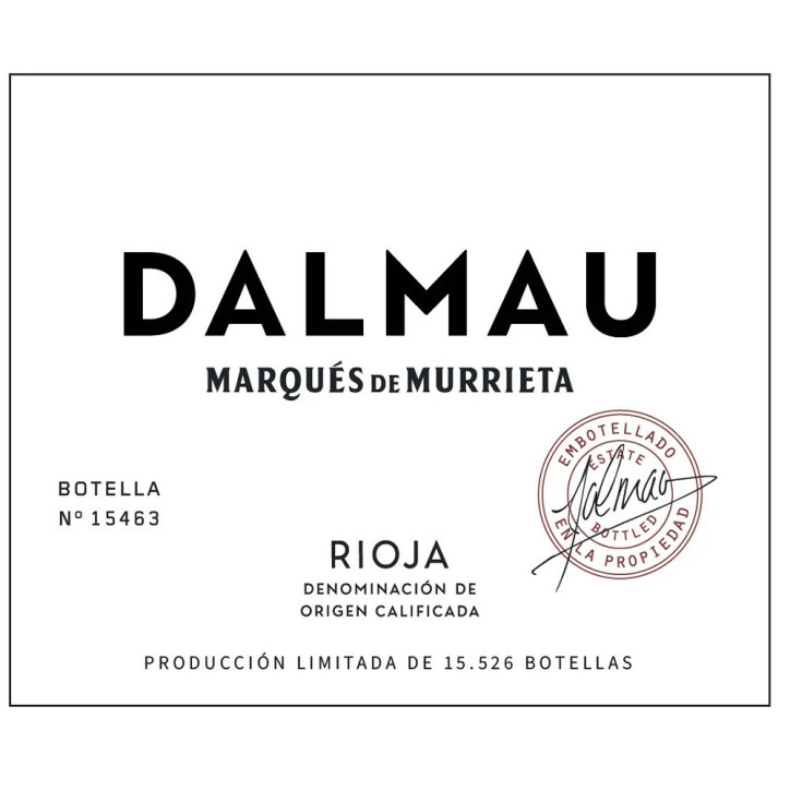 Dalmau Reserva Rioja Marques de Murrieta