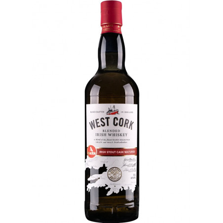 West Cork Stout Cask Whiskey Irish
