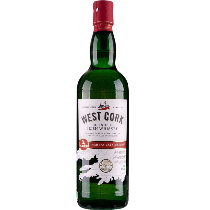 West Cork Blended IPA Cask Whiskey Irish West Cork Blended IPA Cask Whiskey Irish