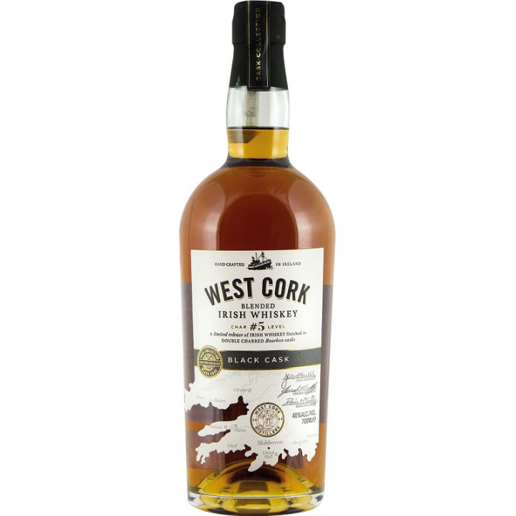 West Cork Black Cask Whiskey Irish West Cork Black Cask Whiskey Irish