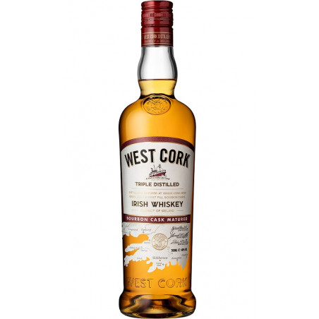West Cork Blended Bourbon Cask Whiskey Irish