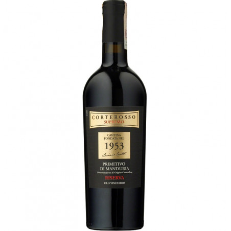 Anniversario 63 Primitivo di Manduria Corterosso Reserva