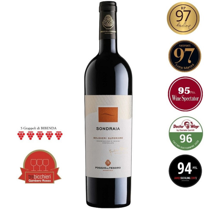 Poggio Al Tesoro Sondraia Bolgheri Superiore DOC Poggio Al Tesoro Sondraia Bolgheri Superiore DOC