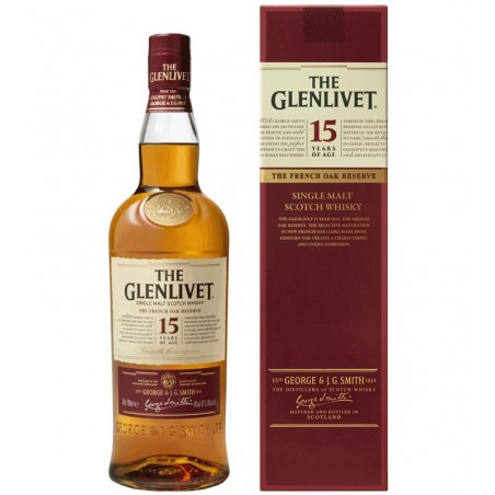 The Glenlivet 15 Years Single Malt Scotch Whisky