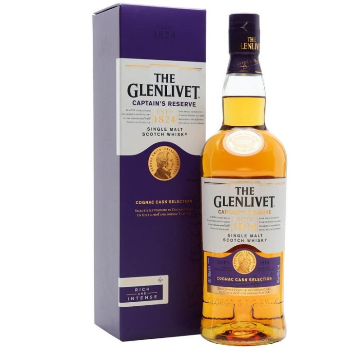 The Glenlivet Captains Reserve Speyside Scotch Single Malt Whisky 0,7l 40% The Glenlivet Captains Reserve Speyside Scotch Single Malt Whisky 0,7l 40%