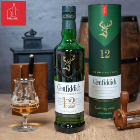 Whisky Single Malt Glenfiddich 12 YO 0,75l