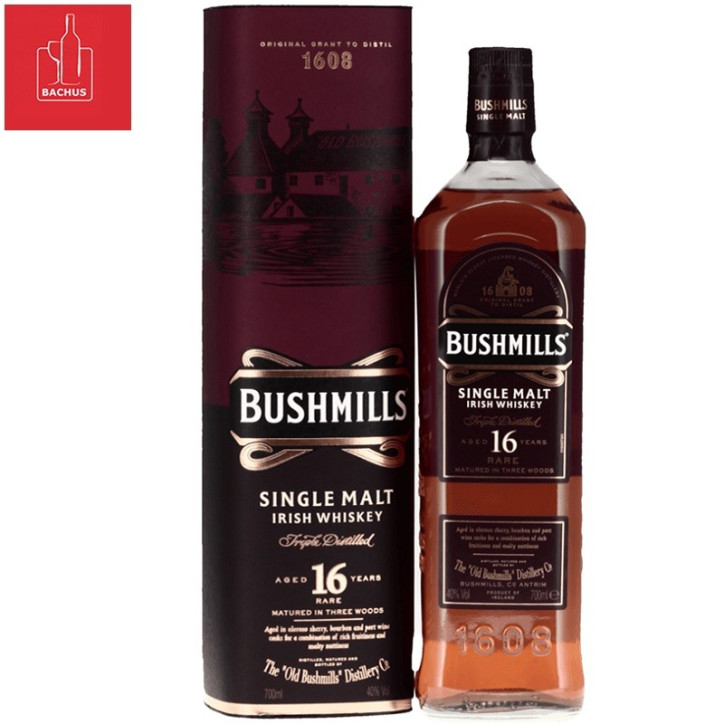 Bushmills 16 Year Old Three Wood Irish Bushmills 16 Year Old Three Wood Irish
