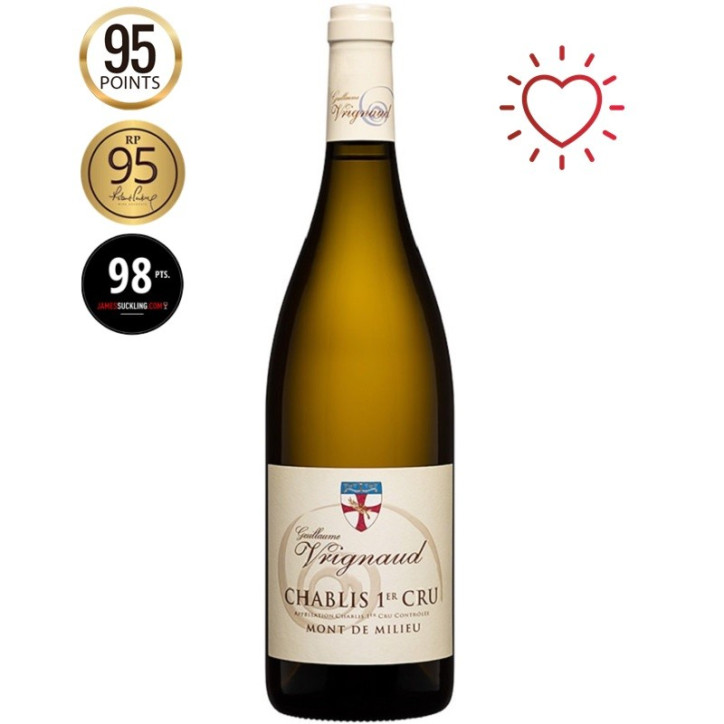 Domaine Vrignaud Chablis 1er Cru Mont De Milieu Domaine Vrignaud Chablis 1er Cru Mont De Milieu