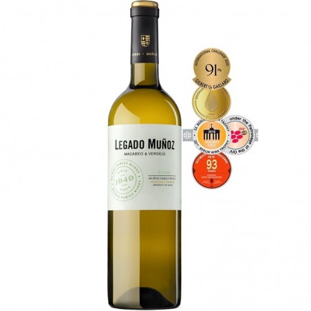 Legado Munoz Macabeo Verdejo Vino Blanco