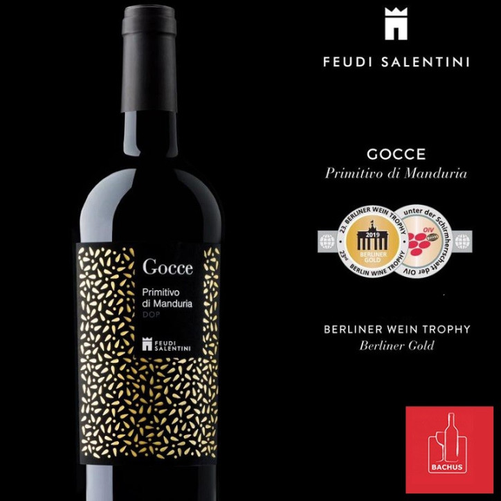 Gocce Primitivo di Manduria Feudi Salentini Gocce Primitivo di Manduria Feudi Salentini