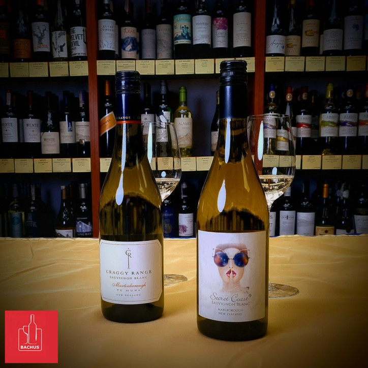 Craggy Range & Secret Coast Wina Nowozelandzkie Sauvignon Blanc Craggy Range & Secret Coast Wina Nowozelandzkie Sauvignon Blanc
