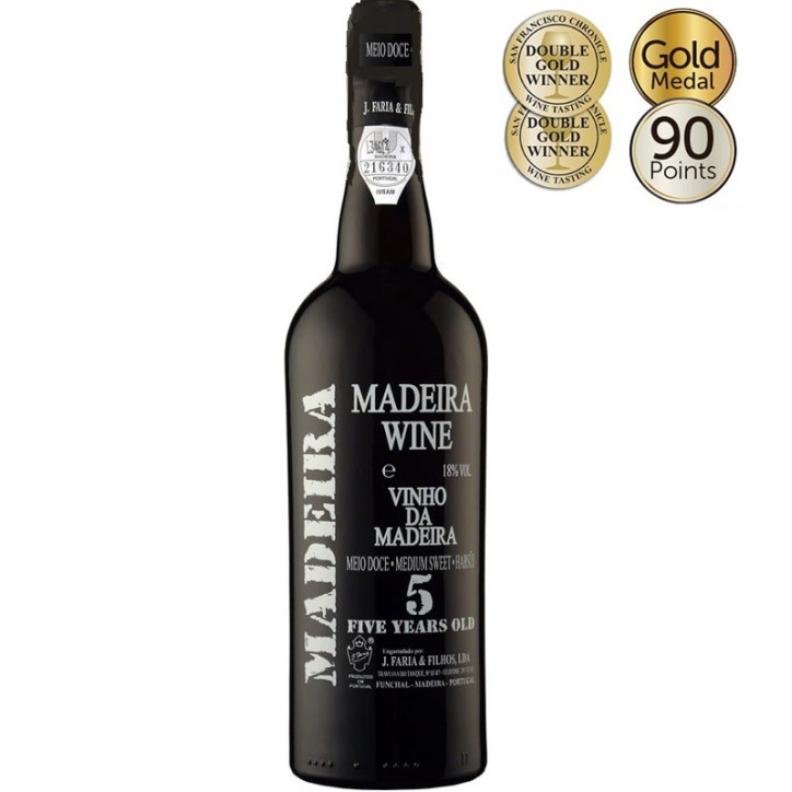 Vinho da Madeira Meio Doce 5 Years Vinho da Madeira Meio Doce 5 Years