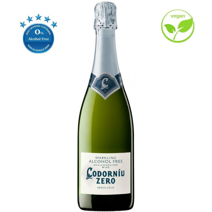 Codorniu ZERO Cava bez alkoholu Codorniu ZERO Cava bez alkoholu
