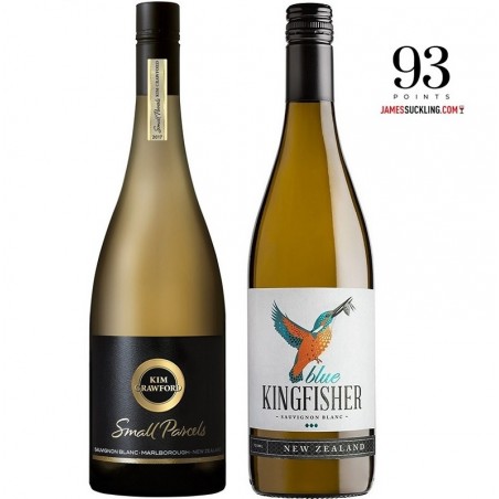 Blue Kingfisher & Kim Crawford Wina Nowozelandzkie Sauvignon Blanc