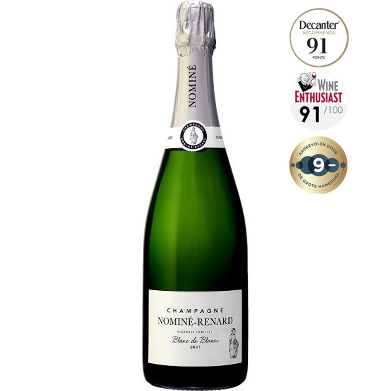 Brut Blanc de Blancs Champagne Nomine Renard