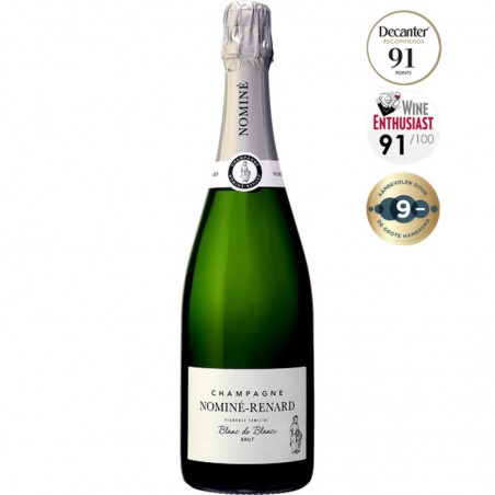 Brut Blanc de Blancs Champagne Nomine Renard