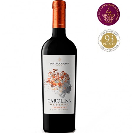 wino czerwone wytrawne Santa Carolina Reserva Carmenere Cachapoal