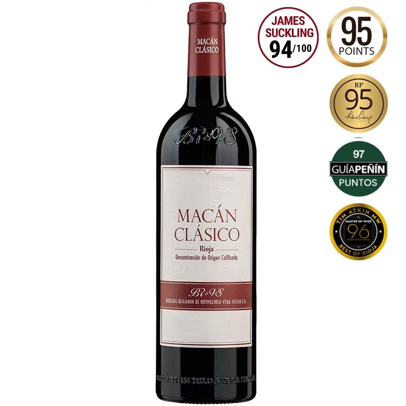 Macan Clasico Rioja Benjamin de Rothschild & Vega Sicilia
