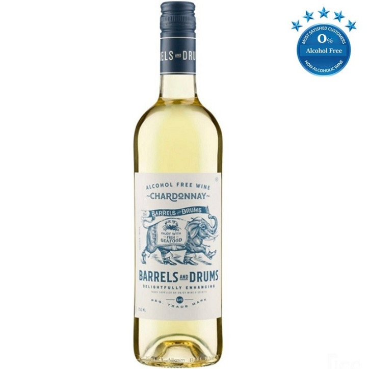 Barrels & Drums Chardonnay Wino Bezalkoholowe Barrels & Drums Chardonnay Wino Bezalkoholowe