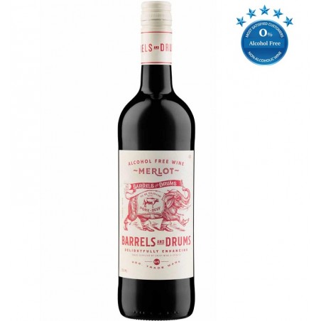 Barrels & Drums Merlot Wino Bezalkoholowe
