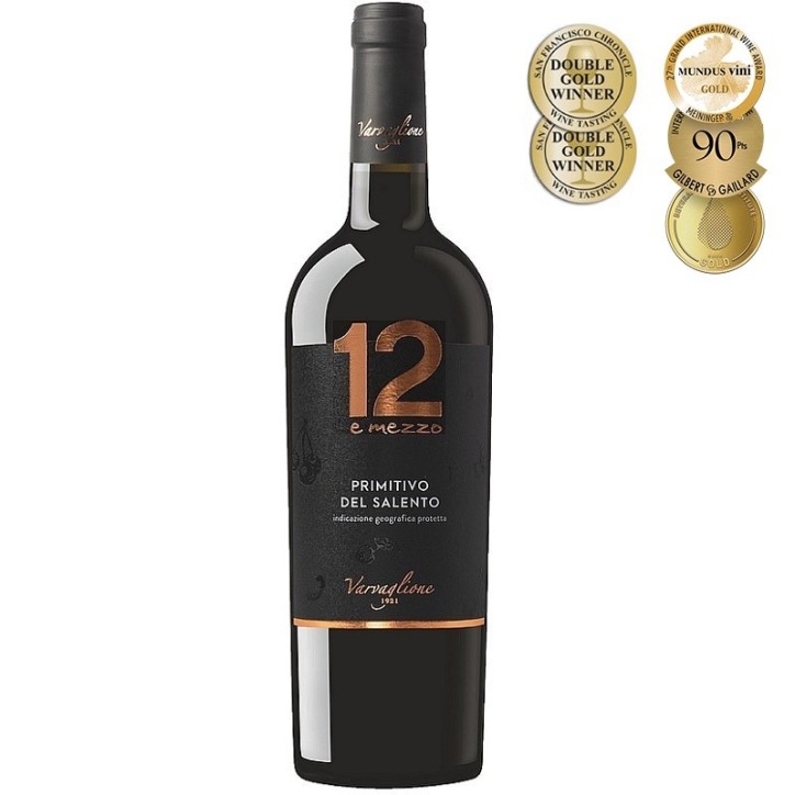 12 E Mezzo Primitivo Salento Varvaglione 12 E Mezzo Primitivo Salento Varvaglione