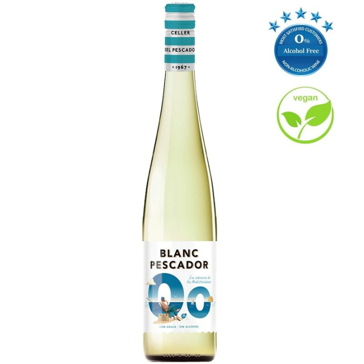 Frizzante Pescador Blanc 0% Bez Alkoholowe Białe Frizzante Pescador Blanc 0% Bez Alkoholowe Białe