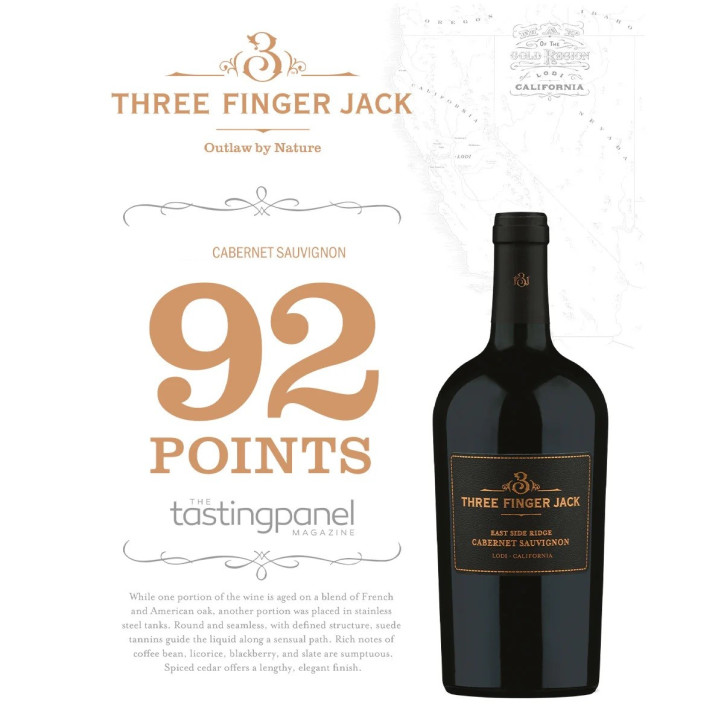 Three Finger Jack Cabernet Sauvignon Lodi California Three Finger Jack Cabernet Sauvignon Lodi California