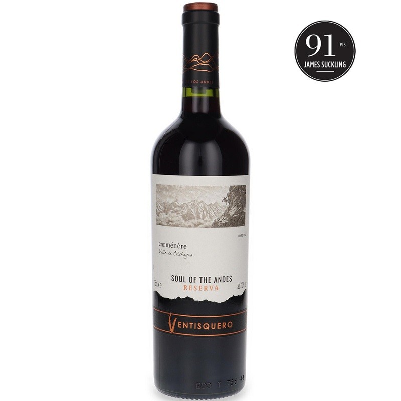Wino Ventisquero Carmenere Reserva Maipo Valley - Czerwone, Wytrawne