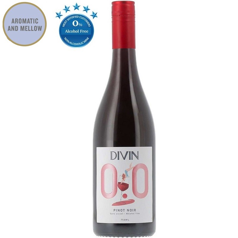 Bezalkoholowe DIVIN Pinot Noir