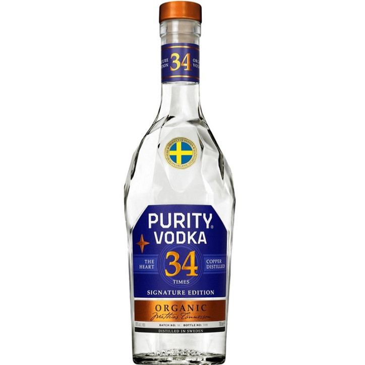 Purity Vodka Super 34 Premium Organic Vodka Purity Vodka Super 34 Premium Organic Vodka