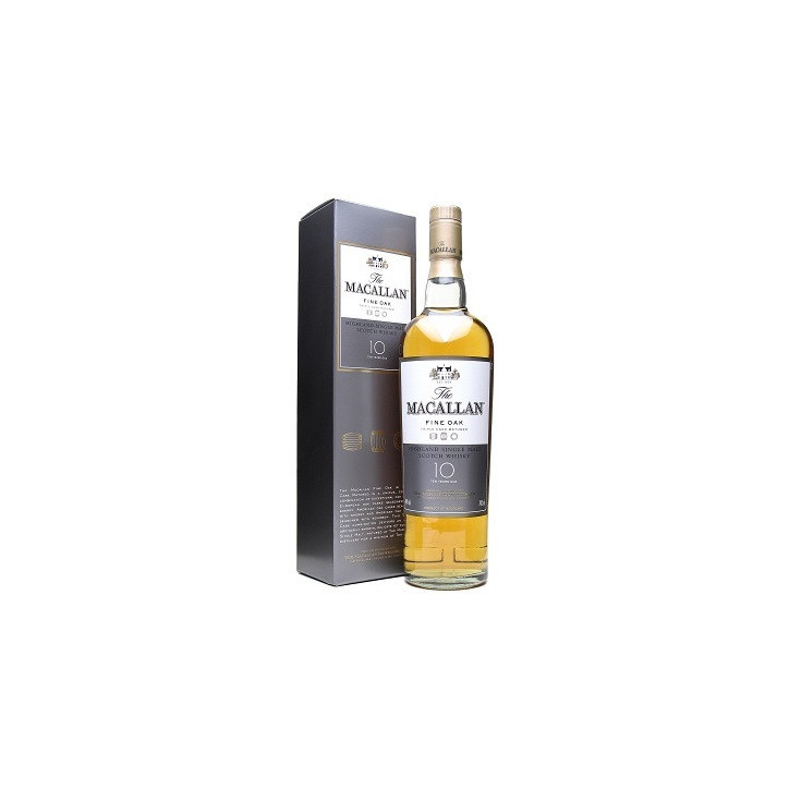 Macallan 10 Years Old Fine Oak Speyside Macallan 10 Years Old Fine Oak Speyside