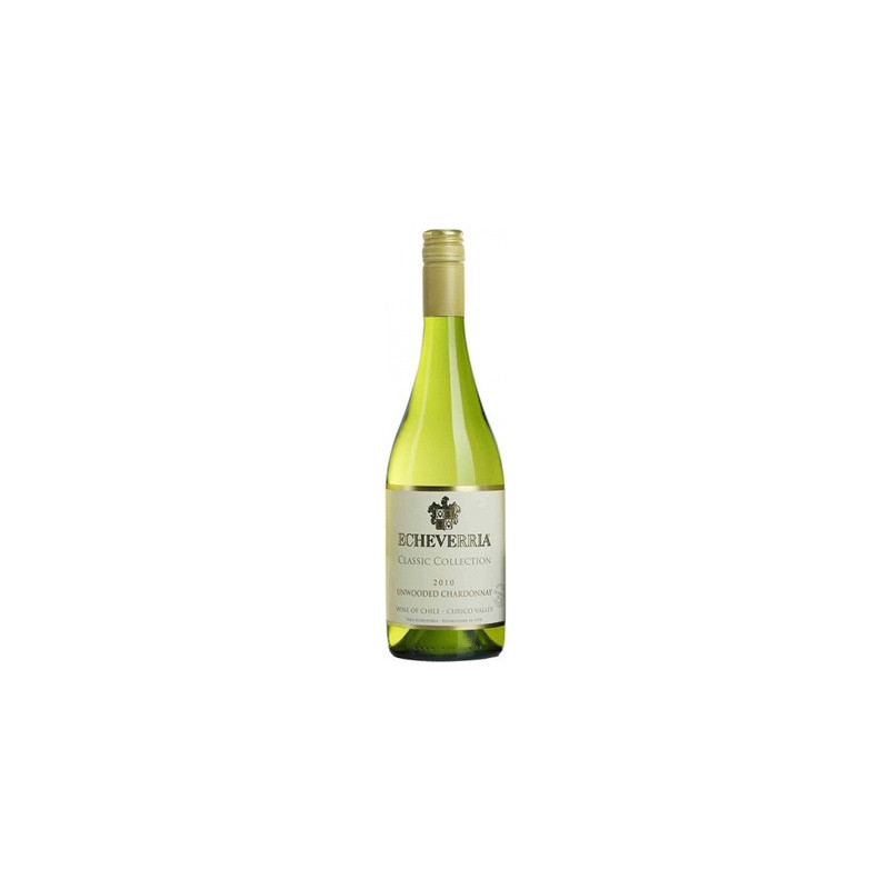Echeverria Classic Collection Unwooded Chardonnay