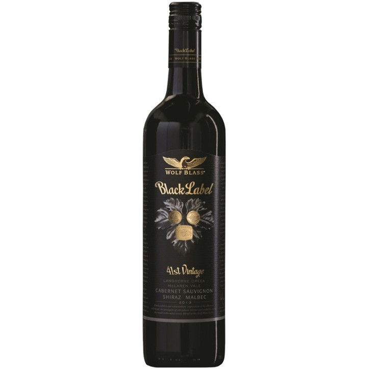Wolf Blass Black Label Cabernet Sauvignon Shiraz Wolf Blass Black Label Cabernet Sauvignon Shiraz
