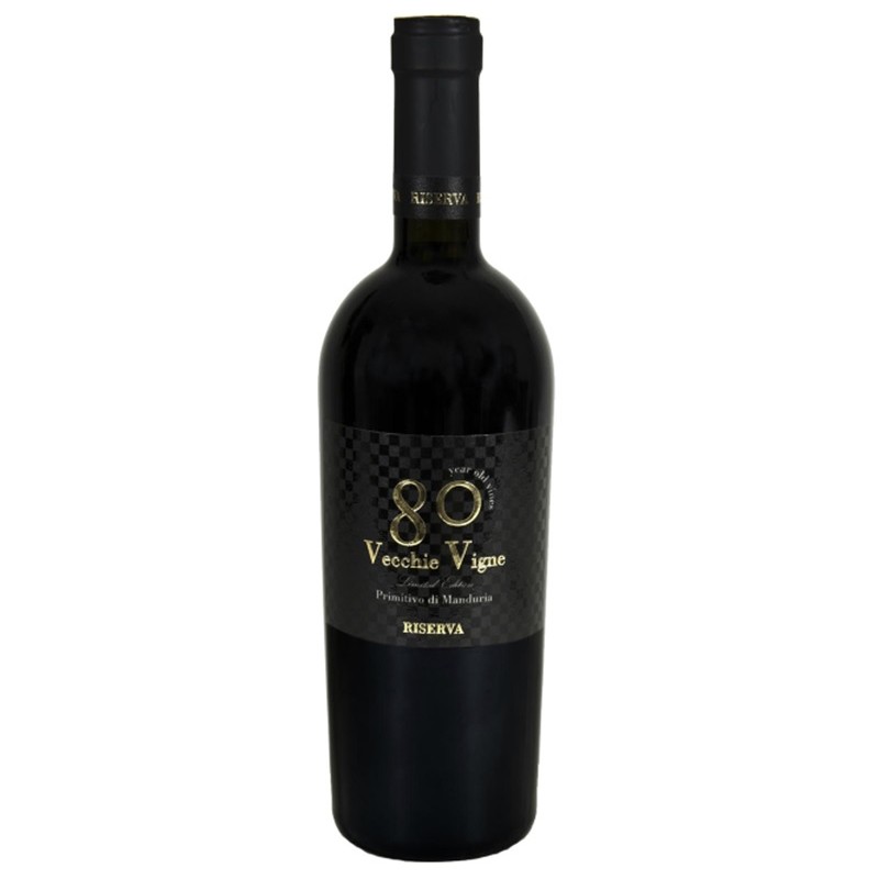Cignomaro Primitivo di Manduria 80 Vecche Vigne Riserva