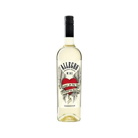Allegro Chardonnay Organic White Wine Mare