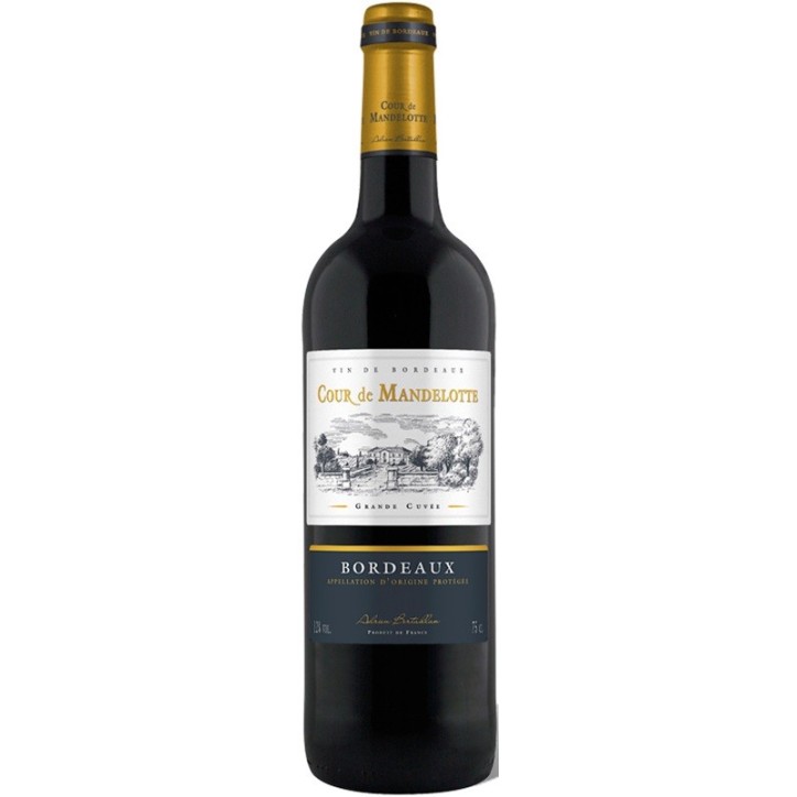 Cour de Mandelotte Bordeaux Rouge AOP Cour de Mandelotte Bordeaux Rouge AOP