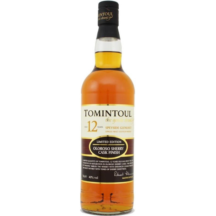 Tomintoul 12 Years old Oloroso Sherry Cask Finish Tomintoul 12 Years old Oloroso Sherry Cask Finish