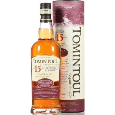 Tomintoul 15 Years Old Portwood Finish Single Malt Whisky
