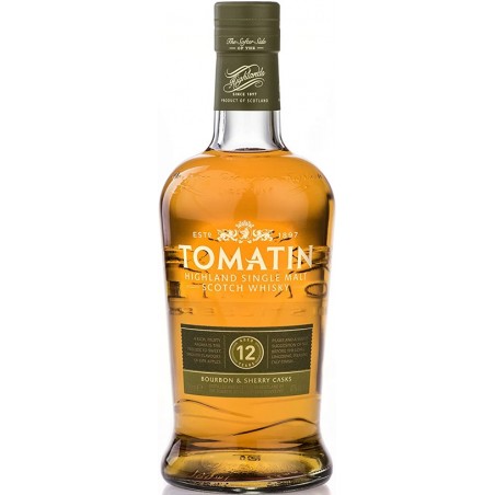 Tomatin 12 YO Single Malt Scotch Whisky 0,7L