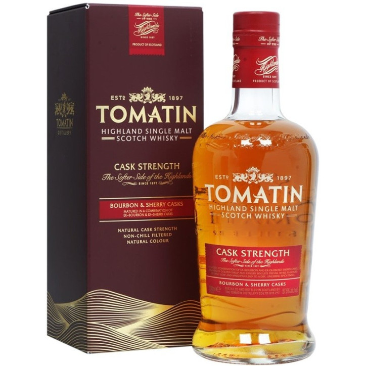 Tomatin Cask Strength Edition Single Malt Scotch Whisky Tomatin Cask Strength Edition Single Malt Scotch Whisky